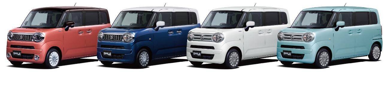【スズキ】丸目のヘッドライトで優しい顔「ワゴンRスマイル」 129万6900円から