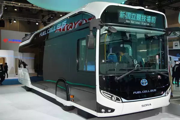 「すでに燃料電池バスが運行しているのをご存じですか？」の画像