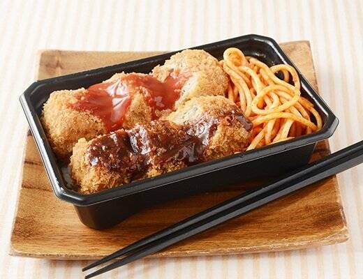 【ローソン】食べ応え抜群！ローソンの新作お弁当3選「おかズドン！Wソースのメンチカツ弁当」は2種のソースでご飯が進む！