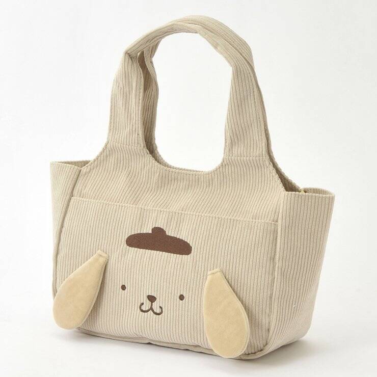 【しまむら】立体が超キュート「サンリオフェイスデザイントート」選べる4種