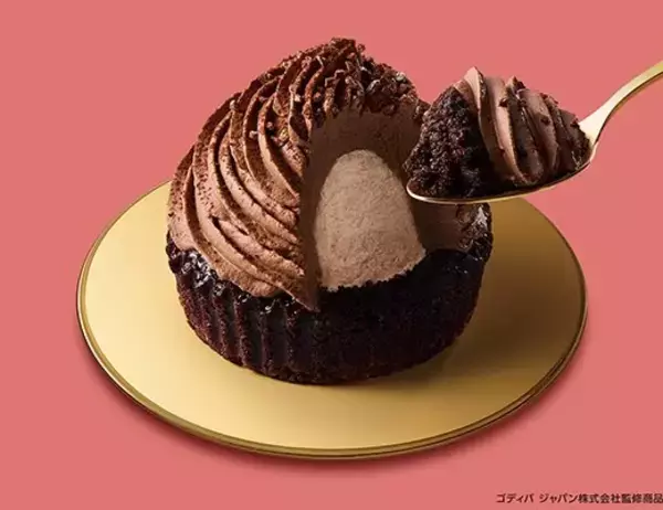 「【ローソン】本格派必見！おうちで贅沢なひと時を実現　GODIVAとコラボ新作3選「Uchi Café×GODIVA　ドゥーブルショコラ」は濃厚チョコレートを堪能　」の画像