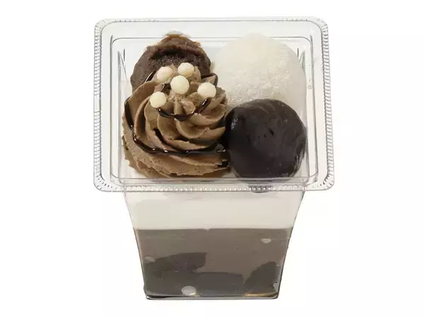 「【セブン-イレブン】ほうじ茶スイーツ好きさん必見！セブンの新作スイーツ3選「ほうじ茶に恋する　ご褒美の和パフェ」はトッピングが豪華！」の画像