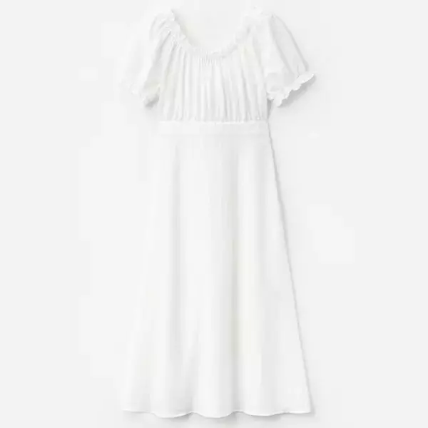 「「上品すぎてしまむらには見えない！」「清楚すぎる！」と大評判！ しまむらの【白ワンピース】3選」の画像