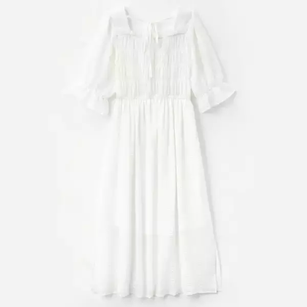 「「上品すぎてしまむらには見えない！」「清楚すぎる！」と大評判！ しまむらの【白ワンピース】3選」の画像