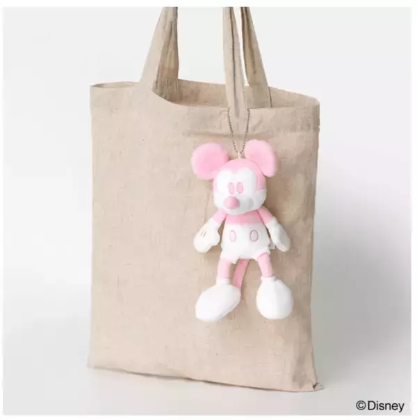 「【付録】「ピンク色のミッキー＆プーさん」可愛すぎと話題。ファミマで買えるよ」の画像