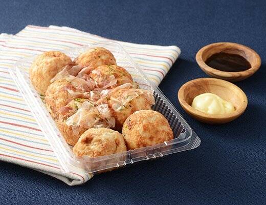 【ローソン】食べ応えしっかり！小腹満たしにぴったりな軽食3選「おだしのきいた　たこ焼(8個入り)」はタコ粒が大きくなってリニューアル！