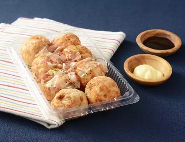 「【ローソン】食べ応えしっかり！小腹満たしにぴったりな軽食3選「おだしのきいた　たこ焼(8個入り)」はタコ粒が大きくなってリニューアル！」の画像