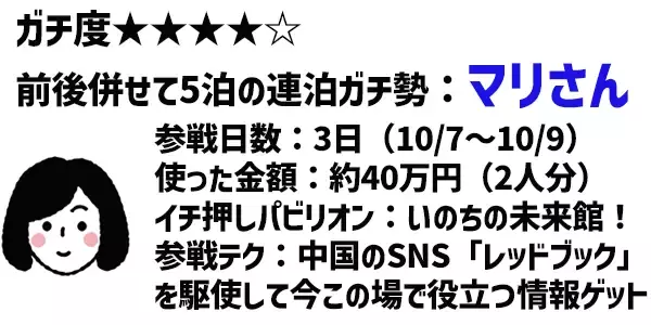 「いくら使った？行ってよかった？大阪万博行った人！座談会」の画像