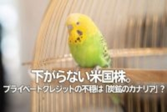 下がらない米国株。プライベートクレジットの不穏は「炭鉱のカナリア」？（土信田雅之）