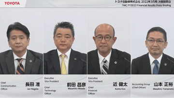 トヨタ自動車、2023年3月期減益へ。原材料高響く