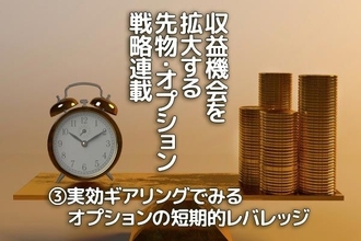 収益機会を拡大する先物・オプション戦略連載　（3）実効ギアリングでみるオプションの短期的レバレッジ
