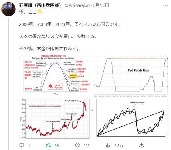 ドラッケンミラー：「2～3年後には信じられないようなチャンスが到来する」