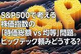「S＆P500で考える株価指数の「時価総額vs均等」問題。ビックテック頼みどうする？」の画像1