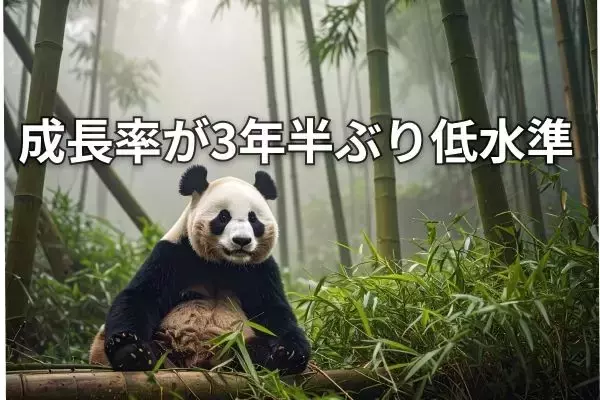 4-6月期の中国実質GDP成長率が減速、中東混迷と内需低迷の「双打撃」