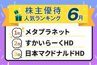 26年6月株主優待：すかいらーく、マクドナルド、焼肉きんぐなど外食系優待充実！