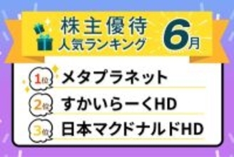 26年6月株主優待：すかいらーく、マクドナルド、焼肉きんぐなど外食系優待充実！