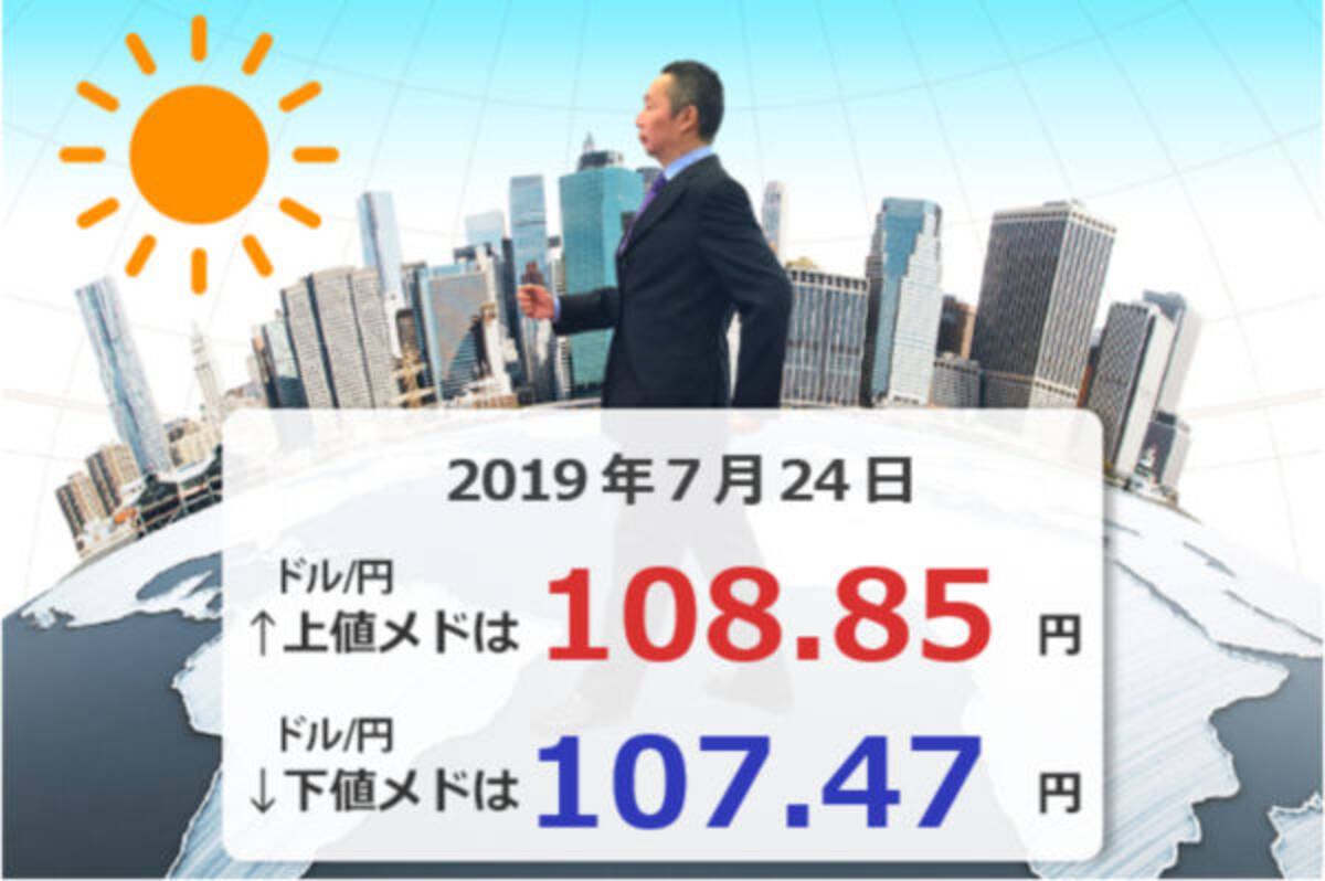 これから動きそうな豪ドル 円 ポンド 円 そしてリラ 円 週末に向けて上下のメドを確認 19年7月24日 エキサイトニュース