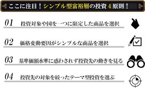 分かりやすさがモットー！【シンプル型富裕層】の投資術