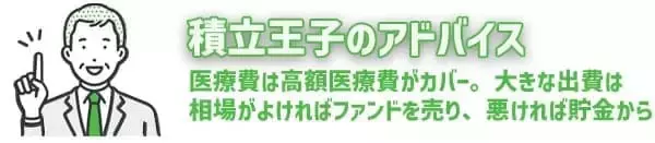 「60代の年金ライフ！終焉に向かっての医療費も心配…積立王子の年代別ポートフォリオ診断　60代リタイア編」の画像