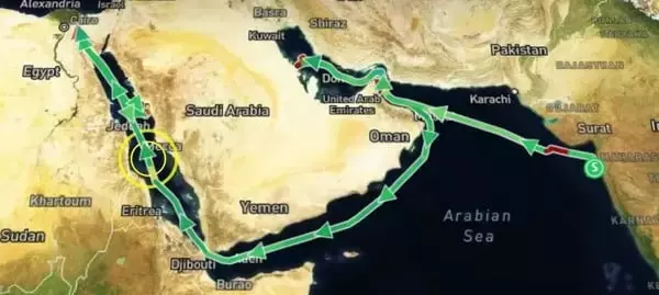 「日韓原油タンカー運航状況比較：ロシア積みタンカーが韓国へ航行中（西 勇太郎）」の画像