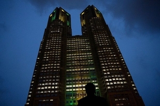 【1991（平成3）年3月9日】西新宿新都心にて新東京都庁舎の落成式が開催