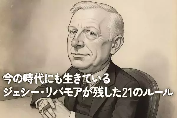 「今の時代にも生きているジェシー・リバモアが残した21のルール」