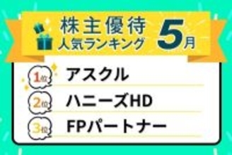 26年5月人気優待優待ランキング：アスクル、ブックオフ、サカタのタネ…掘り出し銘柄も！