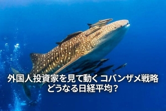 外国人投資家を見て動くコバンザメ戦略、どうなる日経平均？（窪田真之）