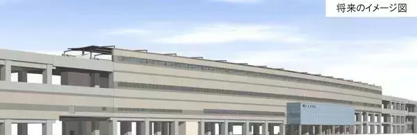 「阪急淡路駅の高架化工事 14年目の進捗は？ 姿を現した新駅舎はまるで要塞」の画像