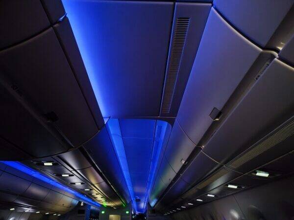 「夜の飛行機旅って機内暗いよね…」離着陸で機内を暗くする理由は？ 実は“人体の不思議な仕組み”に関係