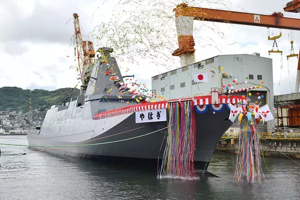 初の京都・舞鶴向け 海自の最新護衛艦「やはぎ」就役 同型いったい何隻造る？