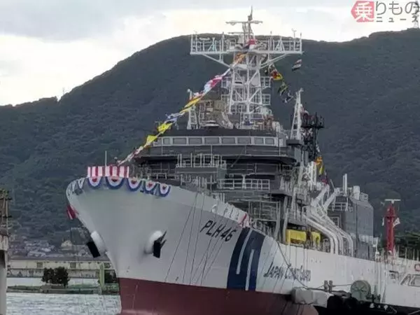 海保の新たな巨大船「やしま」が進水！ 予想以上にボロボロな “船齢約40年の先代” を継承