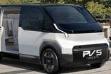 「韓国車「KIA」日本再参入へ！ ボディ自由自在の“着せ替えバン”で勝負!? 2026年春ごろ」の画像1