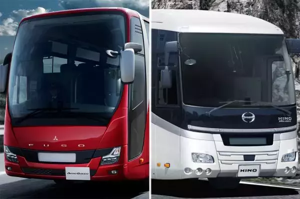 「ボディは日野、心臓は“スカニア”」のバス誕生へ 日野・三菱ふそう統合でバス市場に激震!? ふそうはディーゼルバス終了