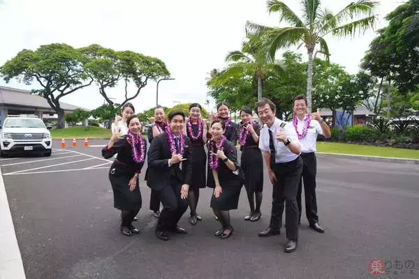 「「『帰ってきた！』と操縦席で…」 JAL「もうひとつのハワイ線」28か月ぶりの復活の裏側とは 乗員に聞く」の画像
