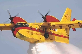 日本では幻の「消防飛行艇」 北米で計画絶賛進行中… かつての「PS-1消防艇計画」と共通点アリ？