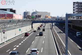 SNS非難殺到！ 京葉道路に”極悪非道ドライバー”が出現 “衝突寸前”の瞬間を捉えた戦慄映像をNEXCO東日本が公開