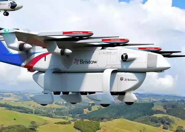 米航空サービス企業ブリストウ 物流用にハイブリッドVTOL「シャパラル」100機を注文