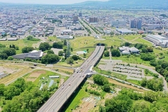 盛岡駅‐盛南地域の“直結ルート”混雑緩和へ 国道46号BPにつながる県道、8月末に4車線化