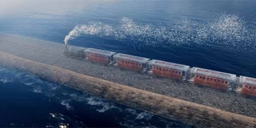 「陸がダメなら海の上」 東京で出土した「明治の鉄道遺構」を体感！ 最新技術で“150年前の風景”甦る展示会開催