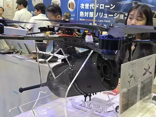 「敵のジャミング効きません！」幕張メッセで展示の ”台湾ドローン”を取材 現代戦の新たなトレンドか？
