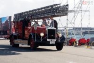 お値段「2億円のベンツ」が走った！ 90年前の“巨大はしご車”が奇跡の復活 10年かけた「執念のレストア」で名古屋に再び咆哮