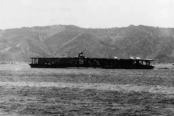 深海に眠る空母「赤城」の撮影に成功 ミッドウェー沖 対空火器など鮮明に捉える