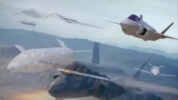 「戦闘ドローンから空対空ミサイルを発射！「有人×無人機連携」実現なるか？ “未来の航空戦”が劇的チェンジへ」の画像
