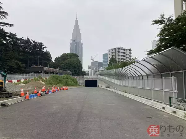 新宿御苑の「環5」新トンネルついに開通へ 明治通りバイパスで交通流大きく変化!?