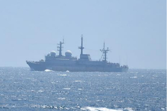 ロシア軍艦、奥尻島沖を南東進 その後は津軽海峡を通過 海上自衛隊が警戒監視