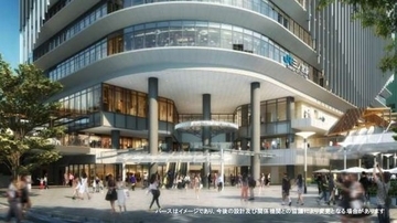 三ノ宮駅が地上32階ビルに 駅同士の接続も強化 2029年開業予定