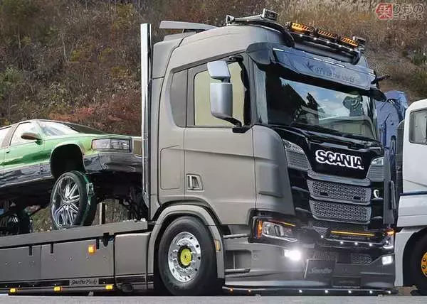 デコトラにあらず！ 新たなドレスアップ「ユーロ・スタイル」とは？ 運送会社「イメージ変えたい」