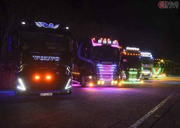 デコトラにあらず！ 新たなドレスアップ「ユーロ・スタイル」とは？ 運送会社「イメージ変えたい」