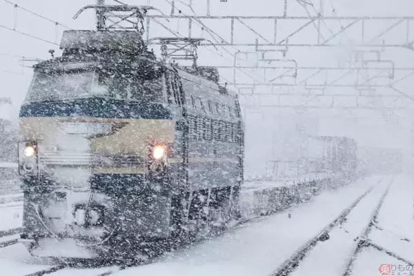 新潟の大雪、貨物列車にも影響 日本海側ルートで運休発生 物流にも影響か